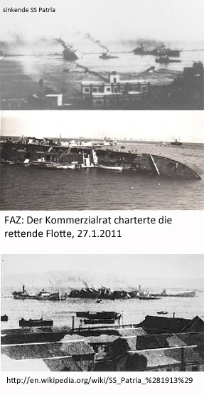 sinking SS Patria